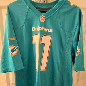 Miami Dolphins Mike Wallace #11 On-Field Adult Jersey | Large